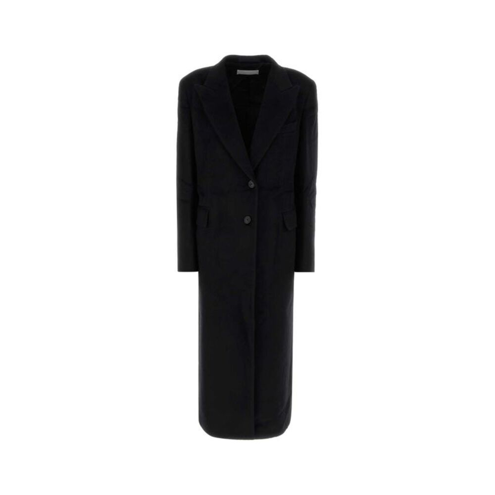 Our Legacy Women Black Wool Blend Coat